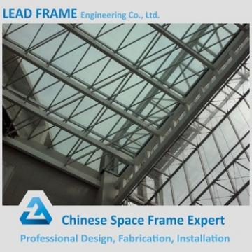 Galvanized Prefab Space Grid Steel Frame Hotel Lobby Roof