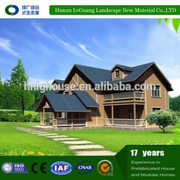 Cheap cost popular china prefabricated wood log cabin house
