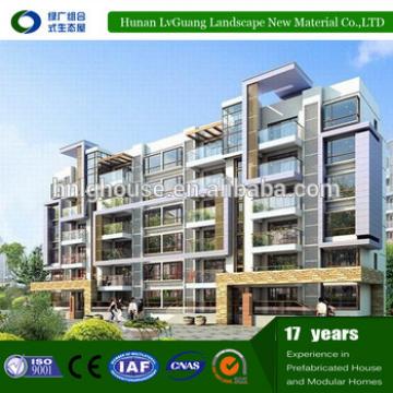 2017 fantastic and fast construction comfortable beautiful prefab modular apartments/houses made in China