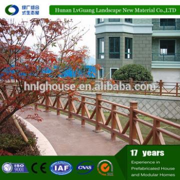 2016 New Desigh wpc cheap fence factory