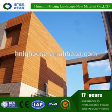 water resistance low maintenance wpc wood plastic composite exterior wall cladding