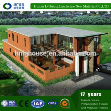 China Supplier WPC Luxury Modern Design Light Gauge Steel Framing Prefab beach house Best Price