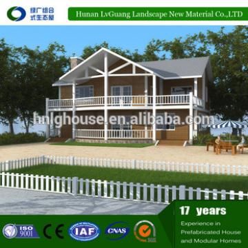 prefabricated house,light steel frame villa ,cabins prefab house