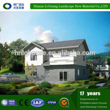 Prefabricated steel structure luxury prefabricated frame hotel house building