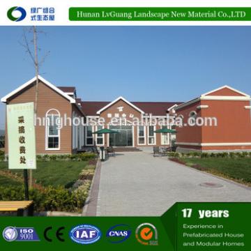 low cost prefabricated houses painted with modern colors,new container housing unit