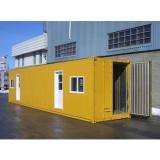 modified container house used for living accommodation