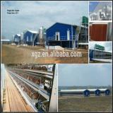 Industrial steel structure design poultry farm shed chicken house for layers