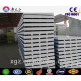 construction buildings materials EPS,rockwool,fiberglass sandwich panel