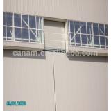 Large span heavy steel structure sliding aircraft hangar door