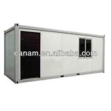 CANAM- folded container storage with HVAC