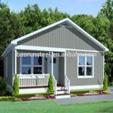 China prefabricated homes/small mobile modular homes villa/ steel frame modern prefab kit