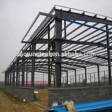 CE certificated steel structure warehouse,prefab car showroom structure warehouse