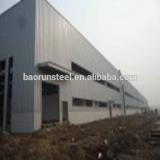 Light steel construction prefabricated workshop large span car showroom