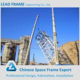 Galvanized steel bridge construction