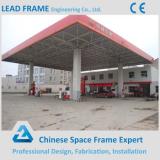 Coloured Steel Structure Gas Station Canopy Roof