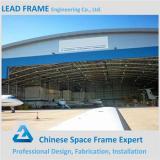 seismic performance space frame aircraft hangar