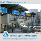 Long Span Curved Galvanized Steel Frame Toll Gate