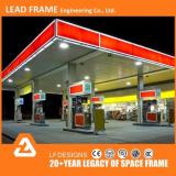 Long span steel structure petrol stations