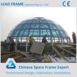 Round Shape Lightweight Steel Frame Roof Skylight With Aluminum Keel