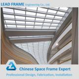 Hot Sale Prefabricated Steel Building Construction Glass Atrium Roof