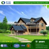 2017 most popular prefabricated log wooden homes