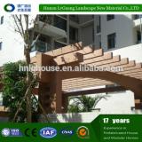 foshan wpc outdoor wooden plants pergola, green tunnels in garden