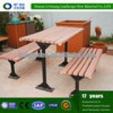 Top quality WPC wood bench furniture with competitive price